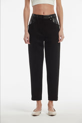 SUEDE EFFECT GEJON TROUSERS
